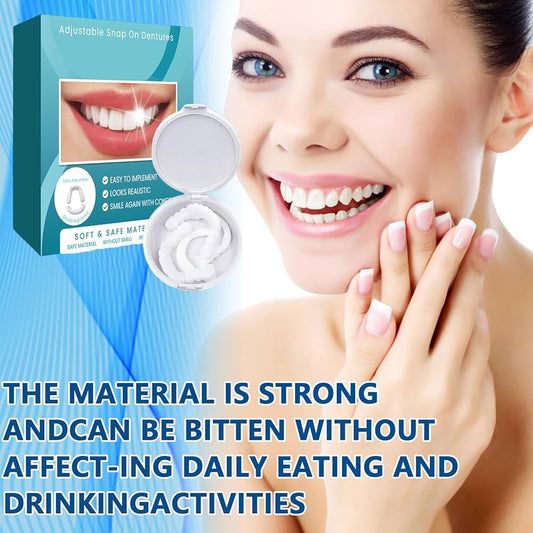 Snap-On Dentures – Easy, Comfortable, Natural-Looking Smile